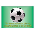 Soccer Ball Photo Hand Mirror (2" x 3")